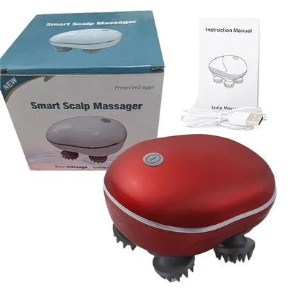 Electric Red Light Scalp Head Massager
