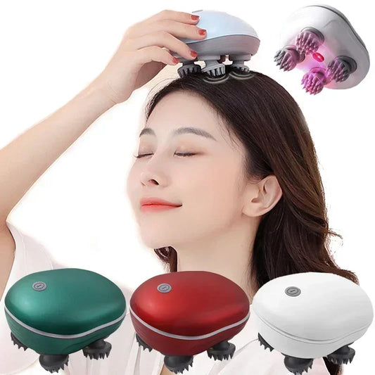 Electric Red Light Scalp Head Massager